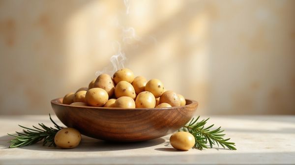 Le poids moyen des pommes de terre en France et en cuisine