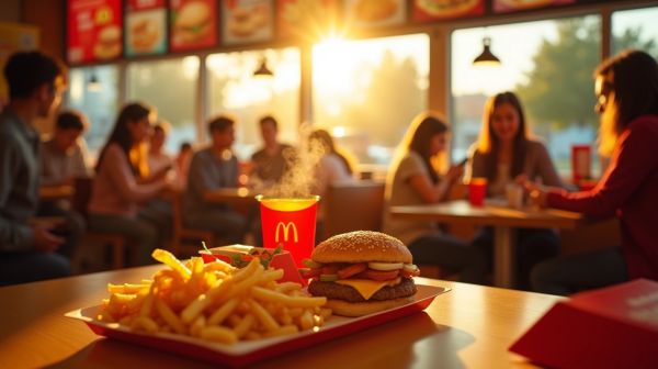 Merveilles de la restauration rapide chez McDonald's